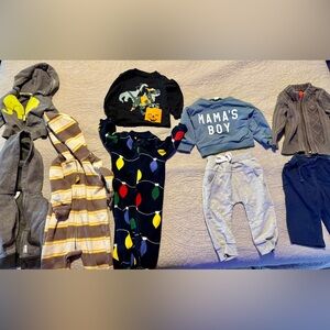 Bundle/lot (9) of baby boy clothes size 6M
